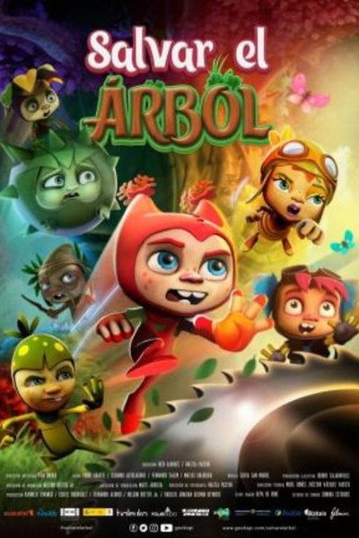 Póster de Salvar el árbol