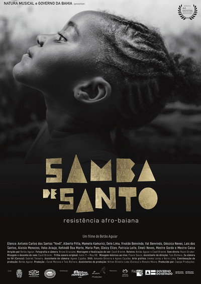Póster de Samba de Santo - Resistência Afro-Baiana