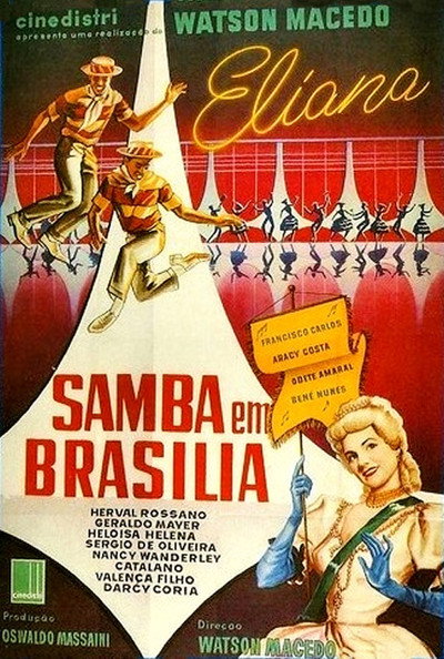 Póster de Samba em Brasília