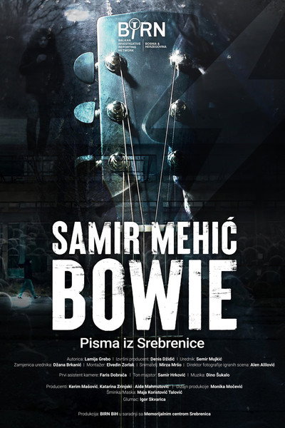 Póster de Samir Mehic Bowie - Letters from Srebrenica