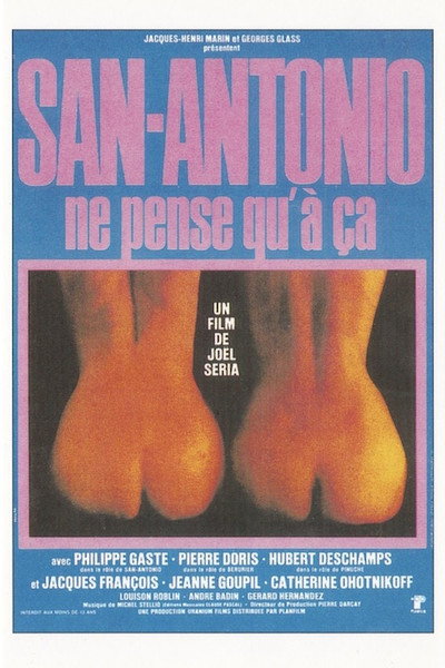 Póster de San-Antonio ne pense qu'à ça