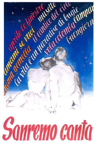 Póster de San Remo canta