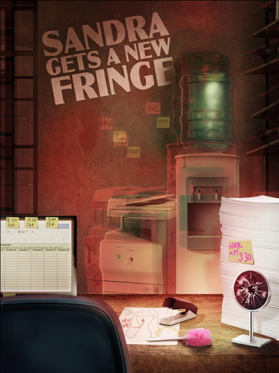 Póster de Sandra Gets A New Fringe