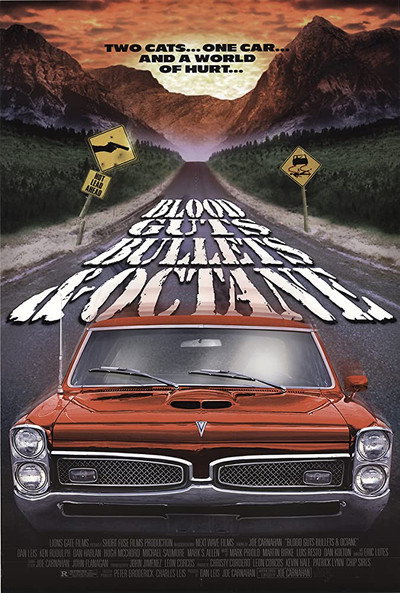 Póster de Sangre, balas y gasolina