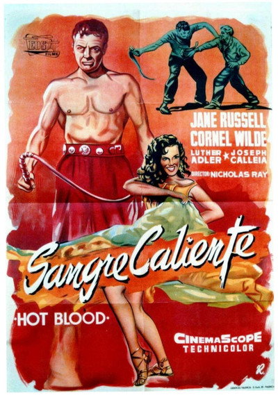 Póster de Sangre caliente