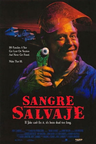 Póster de Sangre salvaje