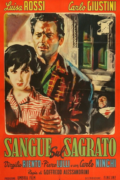 Póster de Sangue sul sagrato