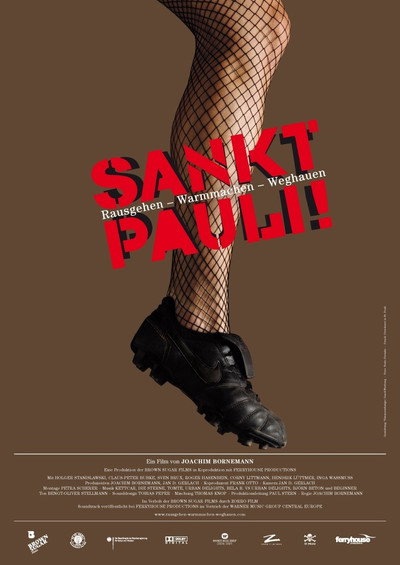 Póster de Sankt Pauli! Rausgehen - Warmmachen - Weghauen