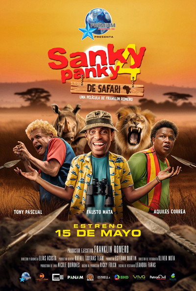 Póster de Sanky Panky 4: De Safari