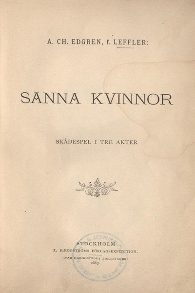 Póster de Sanna kvinnor