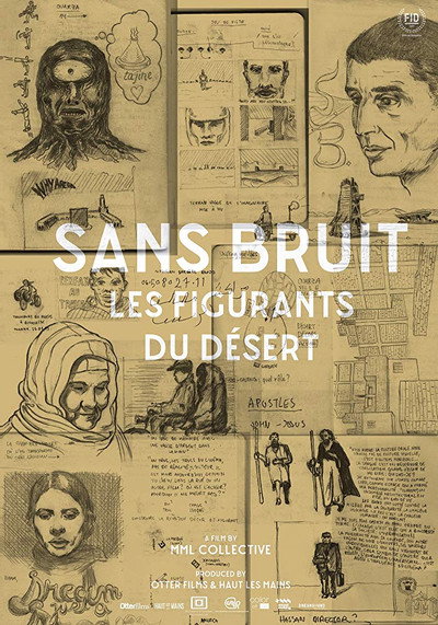 Póster de Sans bruit, les figurants du désert