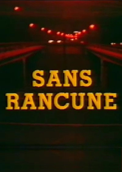 Póster de Sans rancune