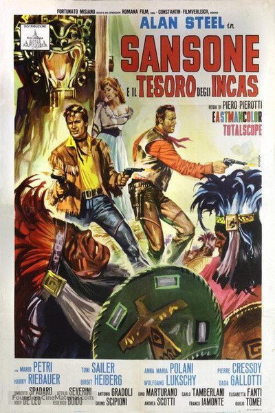 Póster de Sansón y el tesoro de los Incas