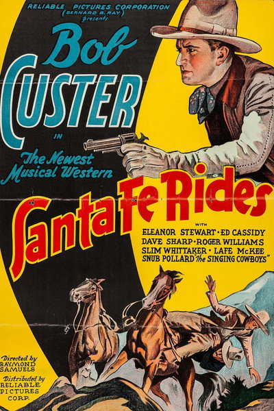 Póster de Santa Fe Rides