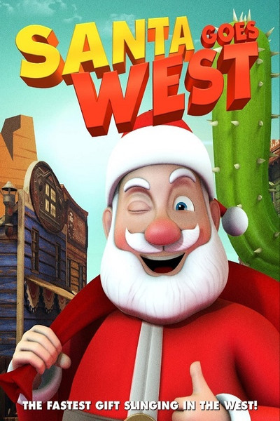 Póster de Santa Goes West