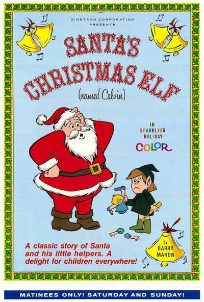 Póster de Santa's Christmas Elf (Named Calvin)