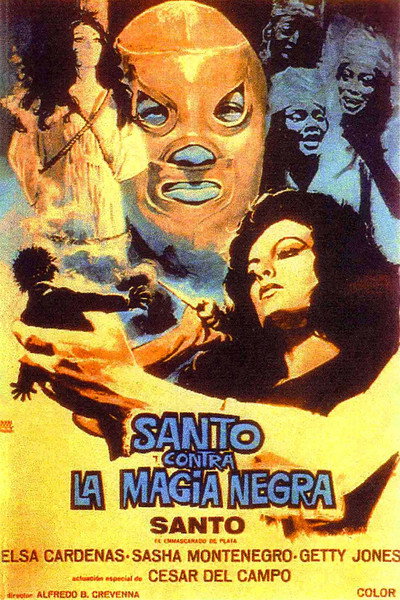Póster de Santo vs. Black Magic Woman