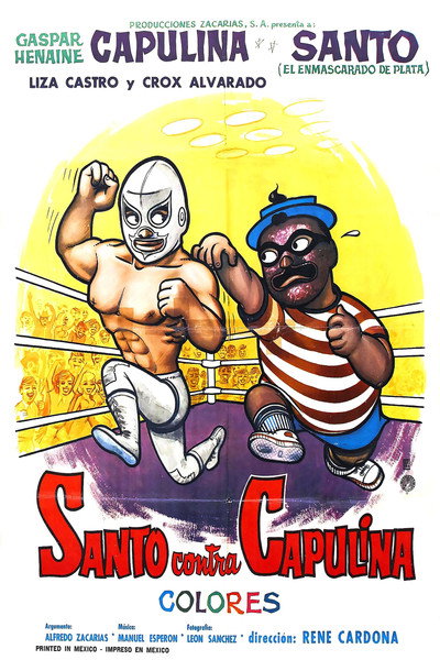 Póster de Santo vs. Capulina