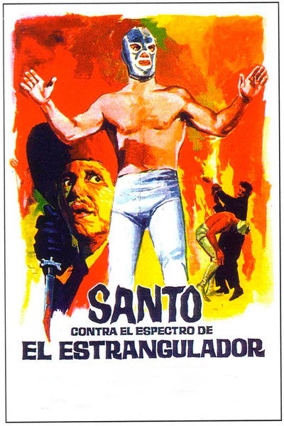 Póster de Santo vs. the Ghost of the Strangler