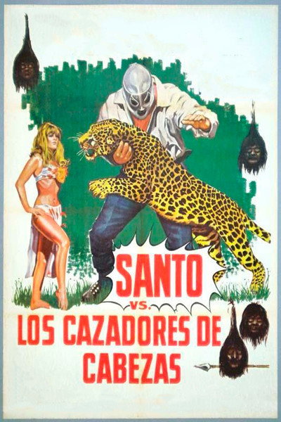 Póster de Santo vs. the Head Hunters