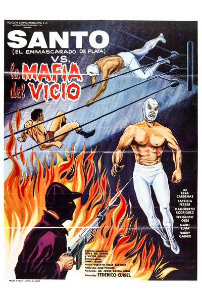 Póster de Santo vs. the Vice Mafia