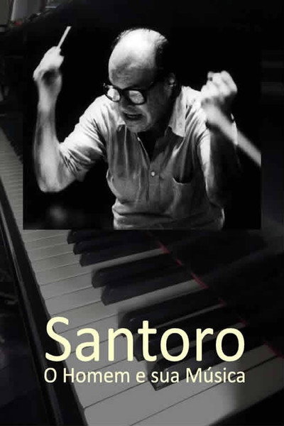 Póster de Santoro O Homem e Sua Música