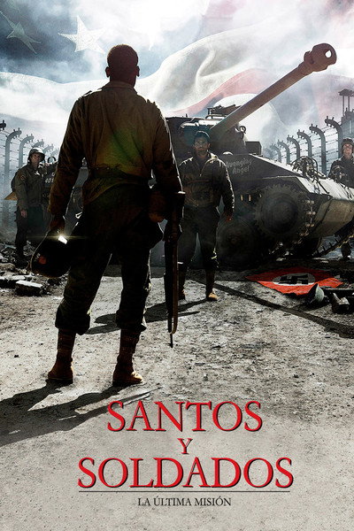 Póster de Santos y soldados 3
