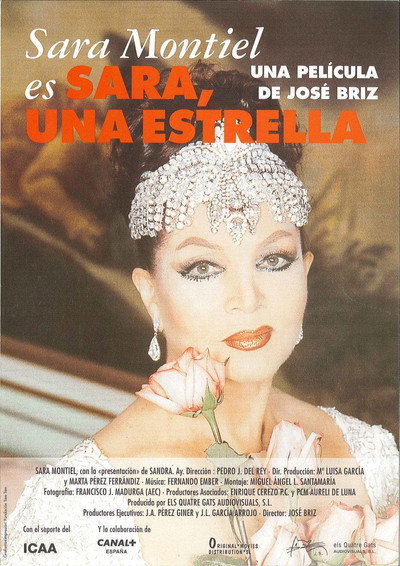 Póster de Sara, una estrella