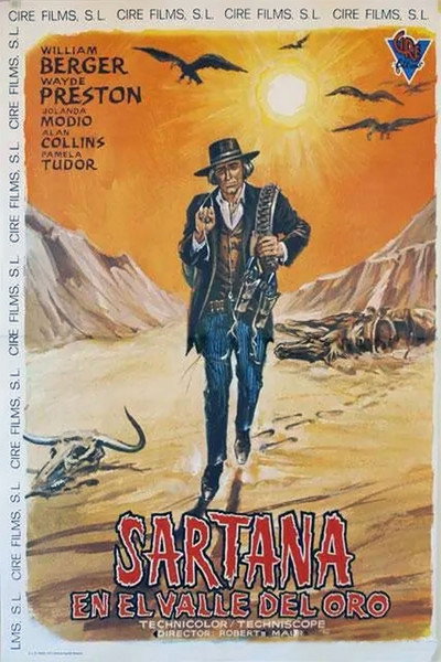Póster de Sartana en el valle de la muerte