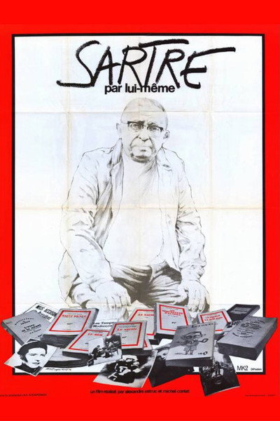 Póster de Sartre by Himself