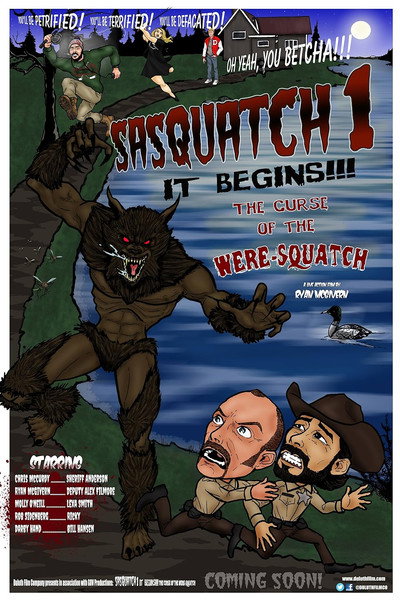 Póster de Sasquatch 1: It Begins; the Curse of the Were-squatch
