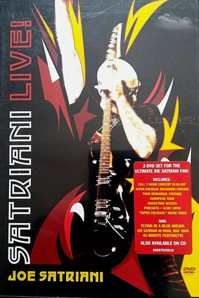 Póster de Satriani Live