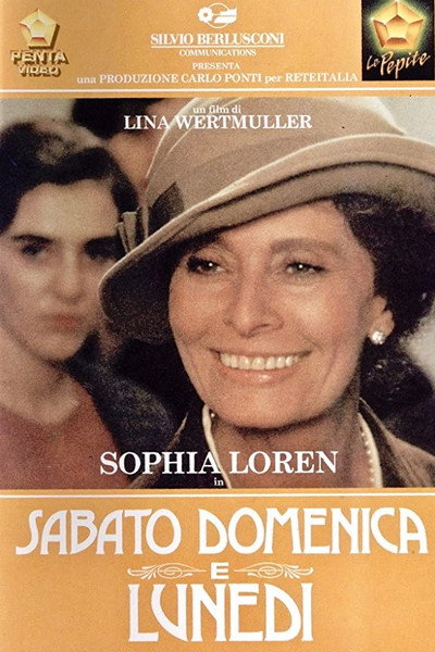 Póster de Saturday, Sunday and Monday