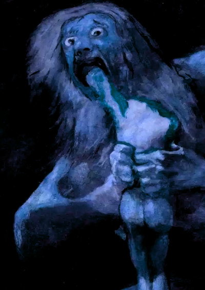 Póster de Saturn Devouring His Daughter