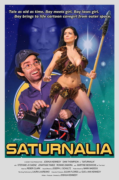 Póster de Saturnalia: La cavernícola de espacio exterior
