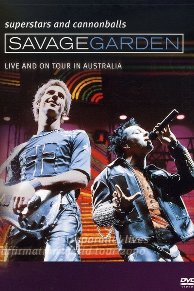Póster de Savage Garden: Superstars and Cannonballs: Live and on Tour in Australia