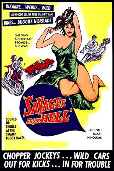 Póster de Savages from Hell