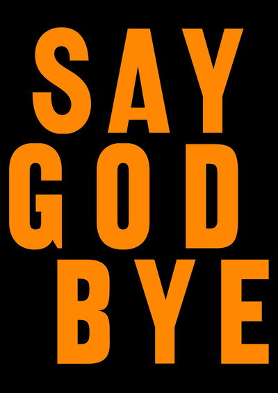 Póster de Say God Bye