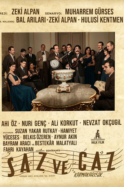 Póster de Saz ve Caz