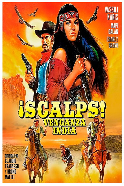 Póster de ¡Scalps! Venganza india