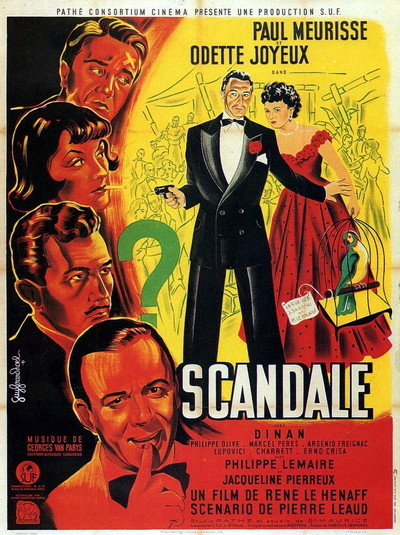 Póster de Scandale