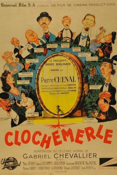 Póster de Scandals of Clochemerle