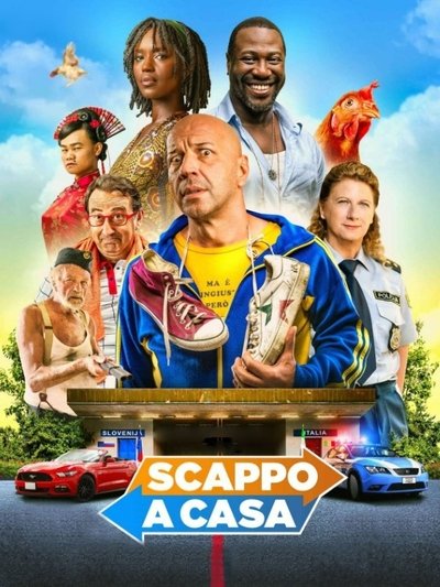 Póster de Scappo a casa