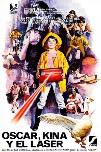 Póster de Óscar, Kina y el láser