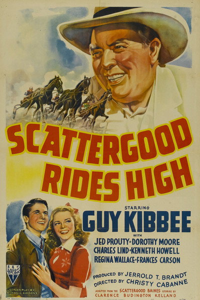 Póster de Scattergood Rides High
