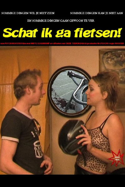 Póster de Schat, ik ga fietsen!