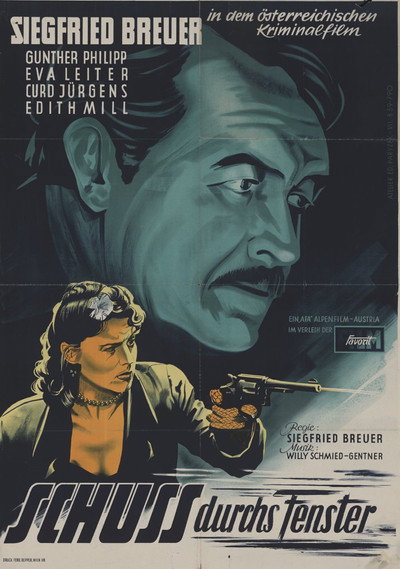 Póster de Schuss durch's Fenster