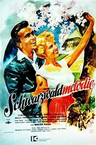 Póster de Schwarzwaldmelodie