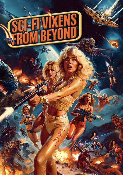 Póster de Sci-Fi Vixens from Beyond