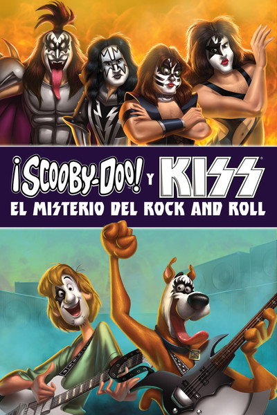 Póster de ¡Scooby Doo! conoce a Kiss: Misterio a ritmo de Rock and Roll